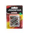 6 stk. Alkalisk Batteri AA 1,5V LR6