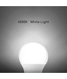 LED A5S A60 - Bred Spredning E27 8W 6500K med Dag/Natt Sensor - 2 stk