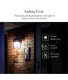 LED A5S A60 - Bred Spredning E27 8W 6500K med Dag/Natt Sensor - 2 stk
