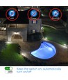LED A5S A60 - Bred Spredning E27 8W 6500K med Dag/Natt Sensor - 2 stk