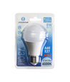 LED A5S A60 - Bred Spredning E27 8W 6500K med Dag/Natt Sensor - 2 stk