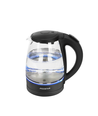 Adam Elektrisk Vannkoker 1.7L - Glass & Plast, Sort