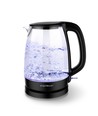 Adam Vannkoker 1,7L Glass/Plast Sort