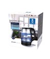 Adam Vannkoker 1,7L Glass/Plast Sort