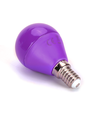 LED A5 G45 - E14 4W Stor Spredning - Lilla Lys