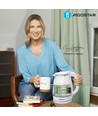 Eve Elektrisk Kjele 1.7L - Glass og Plast, Hvit