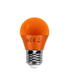 LED A5 G45 - E27 4W - Stor Spredning - Oransje Lys