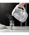 Eve Elektrisk Kjele 1.7L - Glass og Plast, Hvit