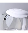 Eve Elektrisk Kjele 1.7L - Glass og Plast, Hvit