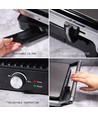 Rustfri Stål Paninimaskin - SAM 2000W Panini grill