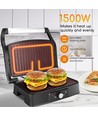 PaniniMaker 1500W - Rustfritt Stål, Panini grill - Hitte