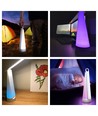 LED-bordlampe - 7W 4000K med touchdimming & RGB-nattlysfunksjon