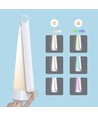 LED-bordlampe - 7W 4000K med touchdimming & RGB-nattlysfunksjon