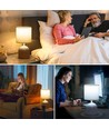 Keramisk Bordlampe - E14, 04 - Hvit