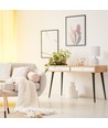 Keramisk Bordlampe - E14, 04 - Hvit