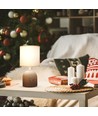 Keramisk Bordlampe - E14, 04 - Hvit